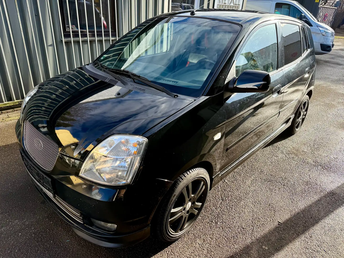 Kia Picanto 1.1 LX MTW R-Line 31/100 SHZ  TÜV+SERVICE NEU Schwarz - 1