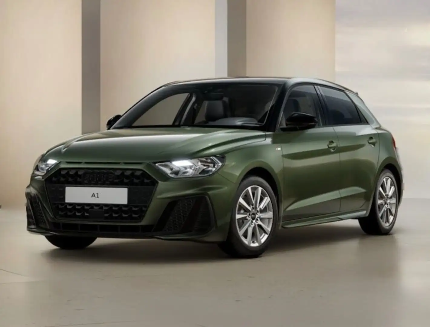 Audi A1 SB 30 TFSI S-Tronic S-Line Kamera Sonos Derby Vert - 1