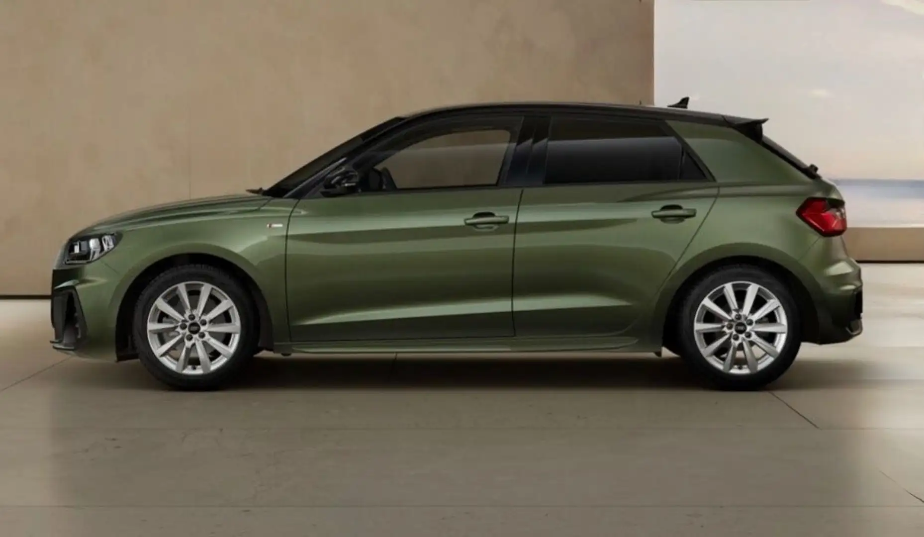 Audi A1 SB 30 TFSI S-Tronic S-Line Kamera Sonos Derby Vert - 2