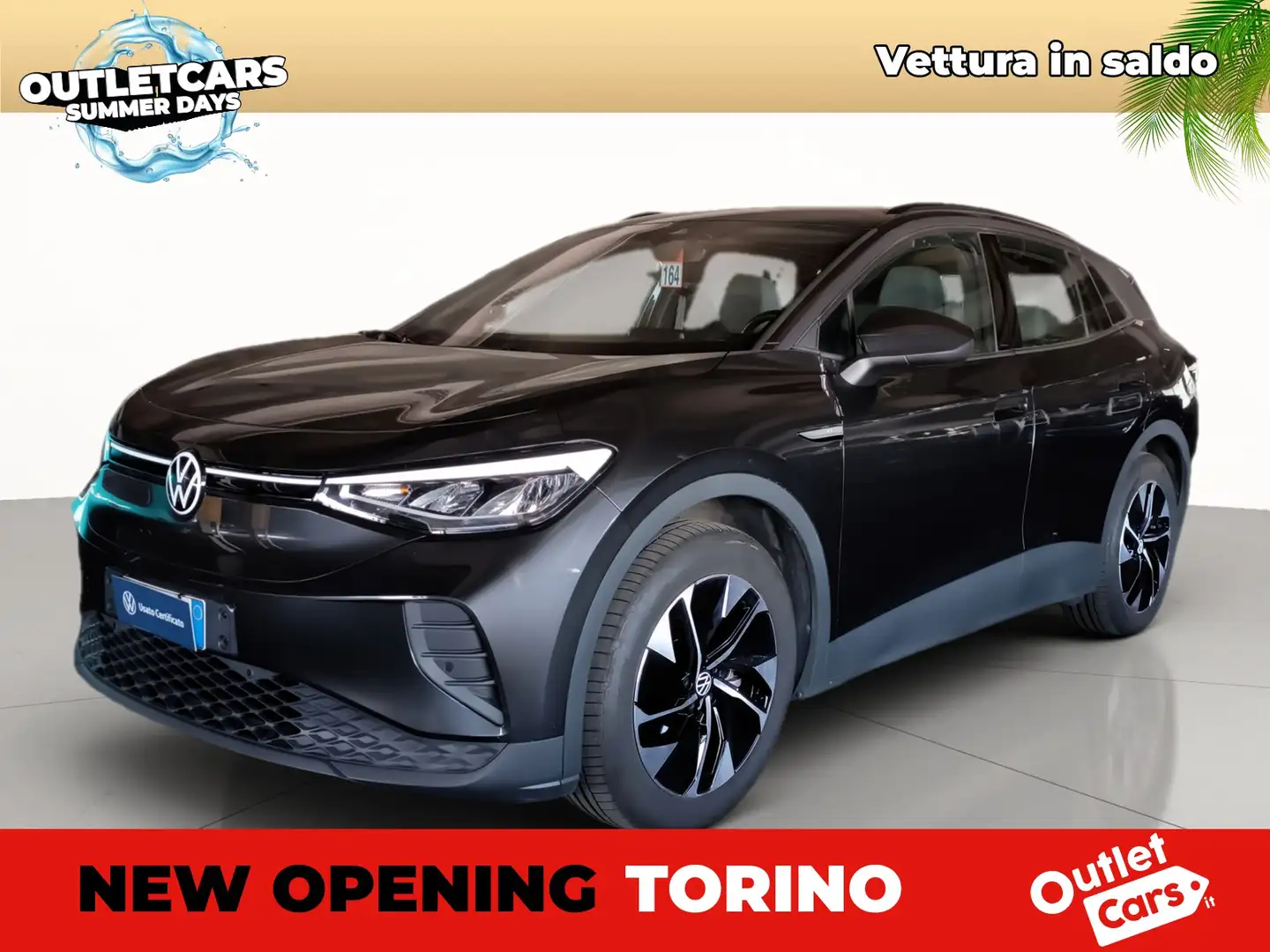 Volkswagen ID.4 52 kwh pure performance 170cv Grijs - 1