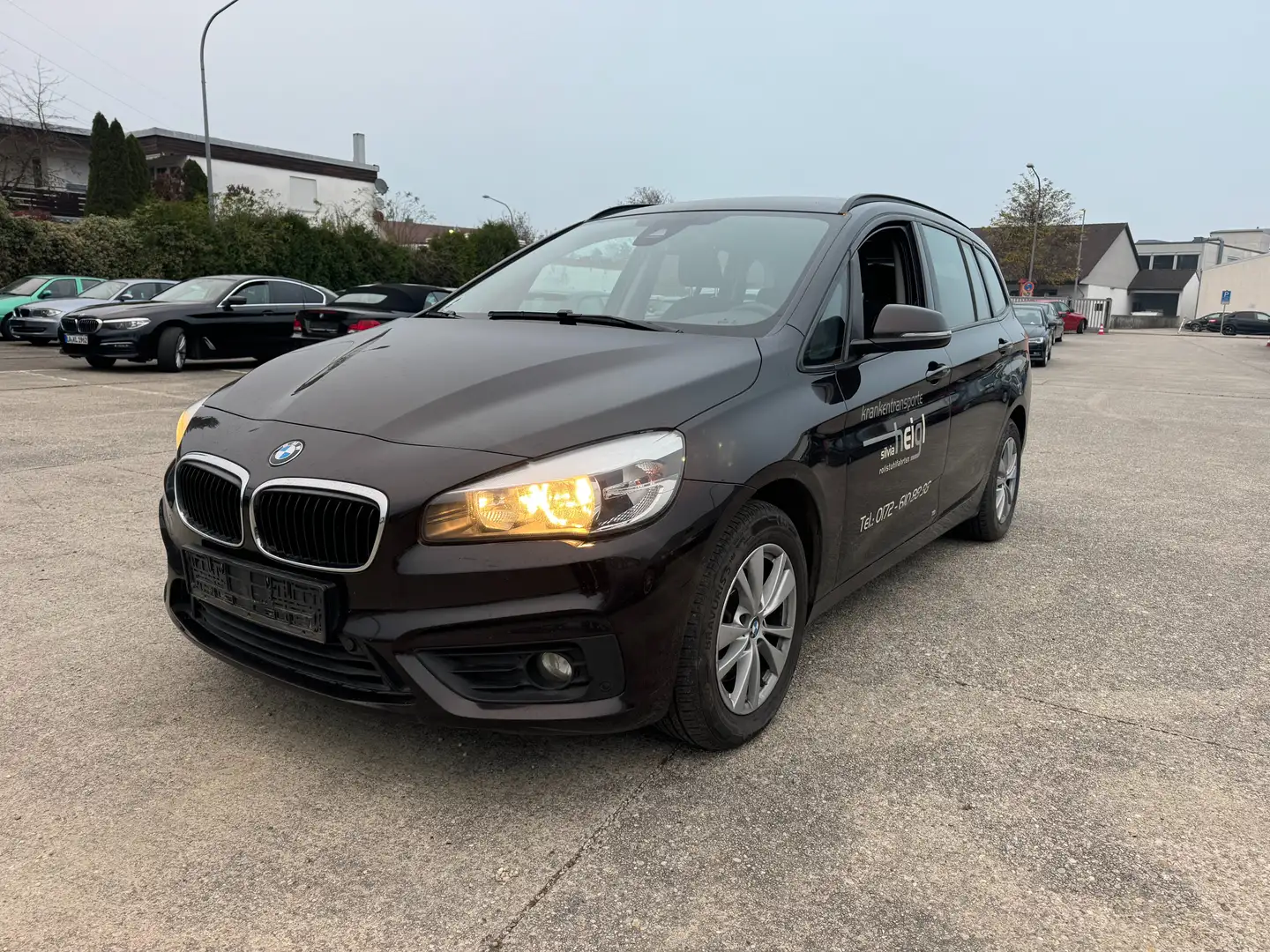 BMW 218 218 d Gran Tourer Advantage XL Lang Automatik Schwarz - 1