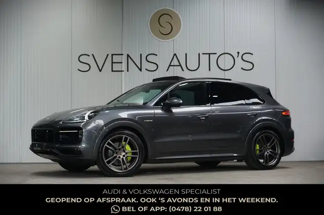 Porsche Cayenne 3.0 E-Hybrid Sport Design|Sportuitlaat|Achterasbes