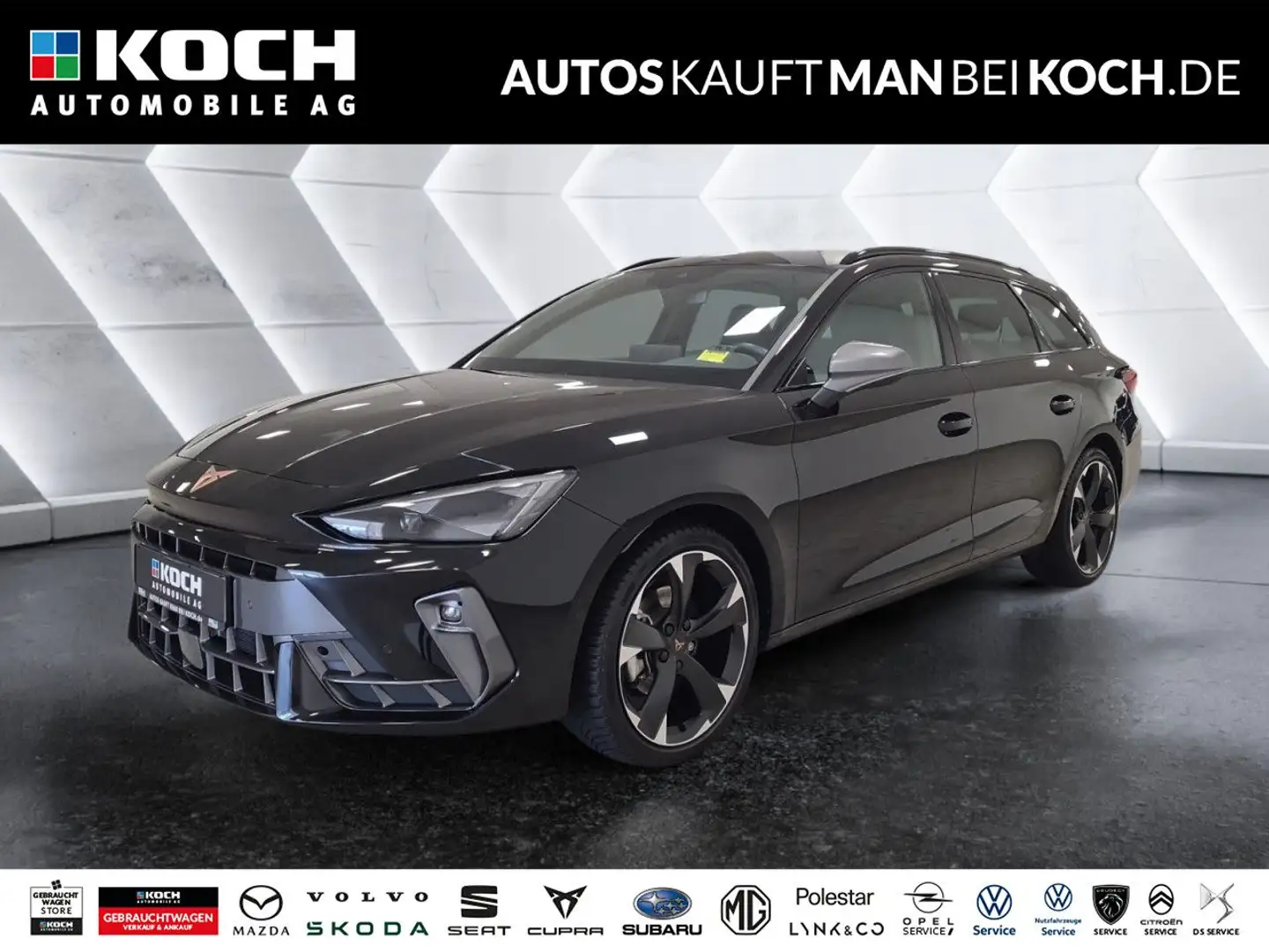 CUPRA Leon Sportstourer 1.5 eTSI MATRIX ALLW NAVI RÜCK DAB Noir - 1