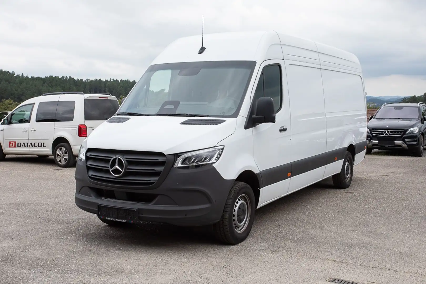 Mercedes-Benz Sprinter Sprinter Kasten Lang Hoch 315 CDI Pro Aut. Blanc - 2