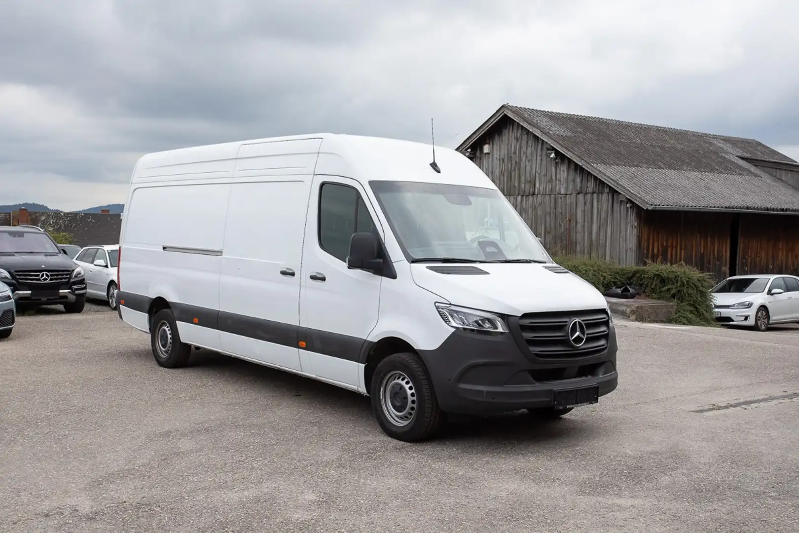 Mercedes-Benz Sprinter Sprinter Kasten Lang Hoch 315 CDI Pro Aut. Blanc - 1