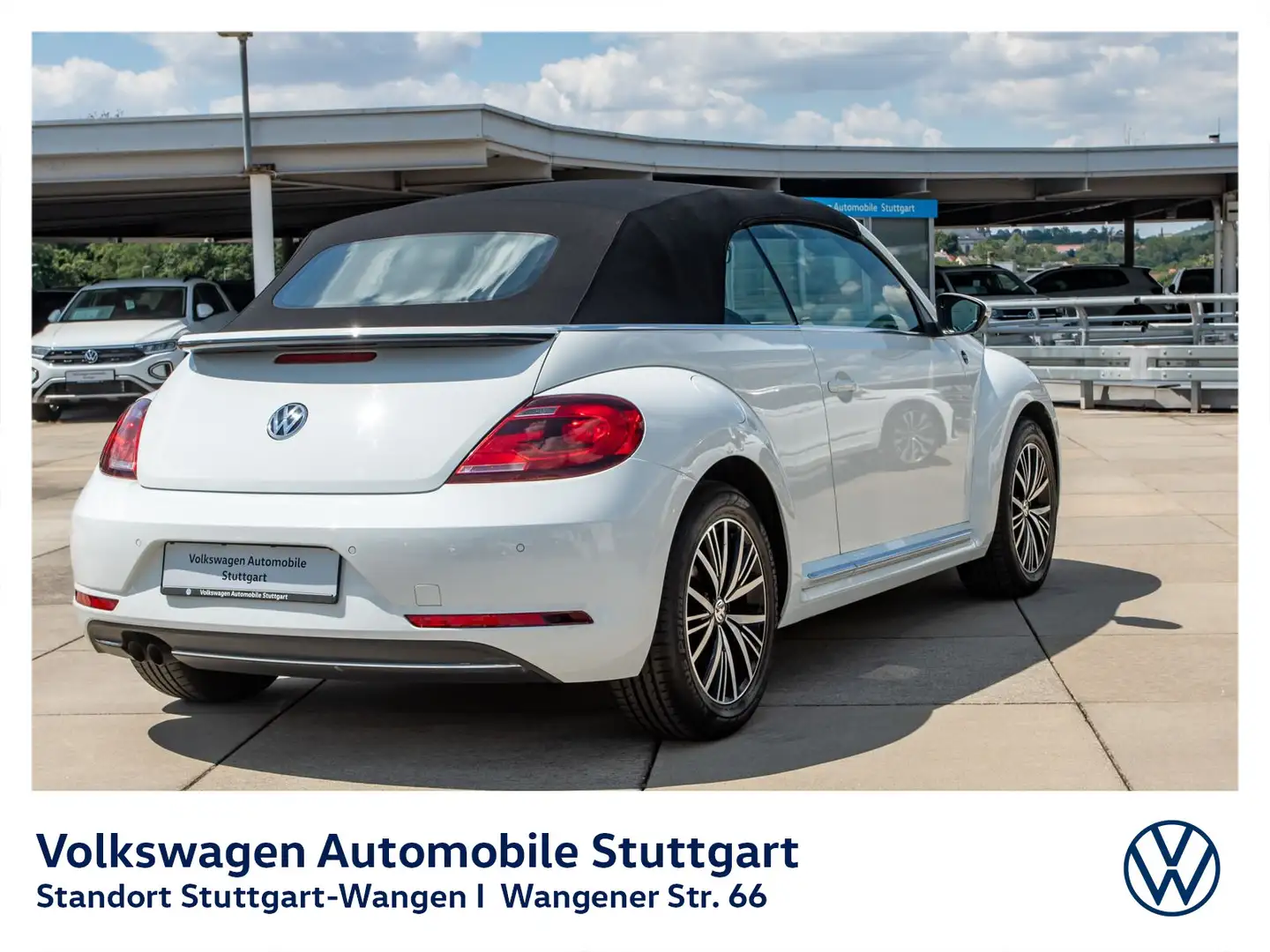 Volkswagen Beetle Cabriolet Design 1.4 TSI Navi PDC SHZ Blanc - 2