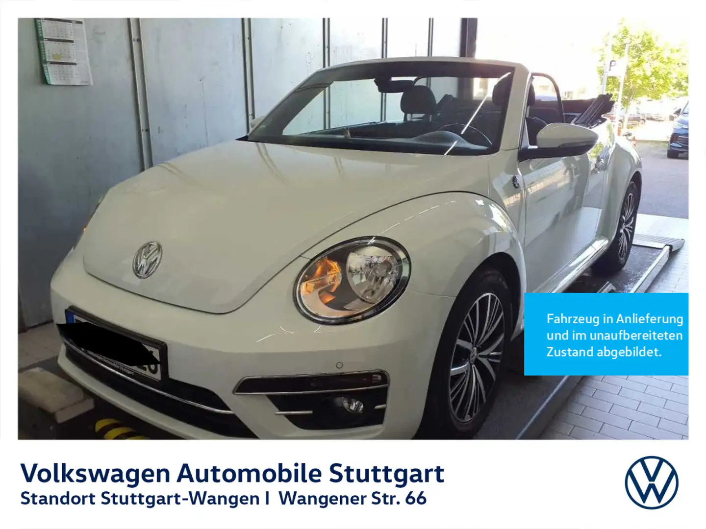 Volkswagen Beetle Cabriolet Design 1.4 TSI Navi PDC SHZ Weiß - 1