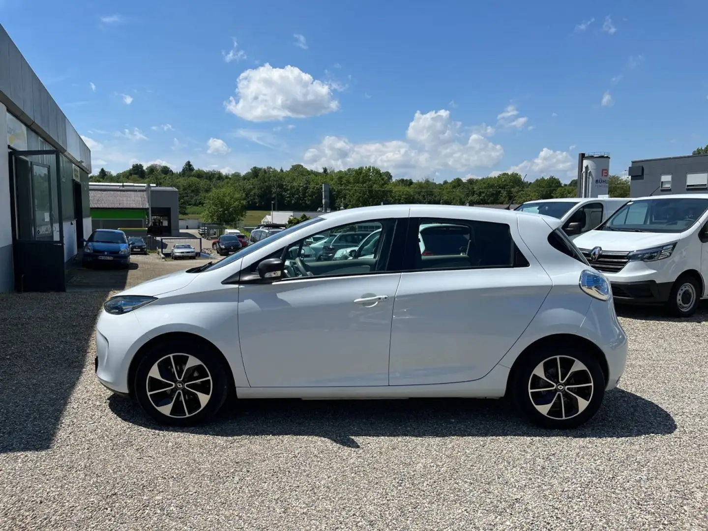 Renault ZOE Life R90 *Batterie inklusive* Klima Navi Blanc - 2