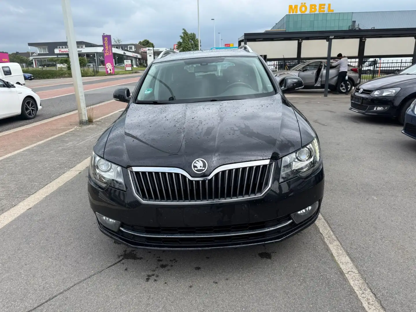 Skoda Superb 1.6 TDI Green tec Ambition Combi,Navi,Kli Schwarz - 2