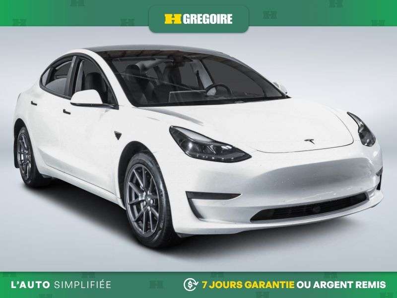 2021 Tesla Model 3 Standard Range Plus AUTO AC CUIR TOIT NAV CAM RECU