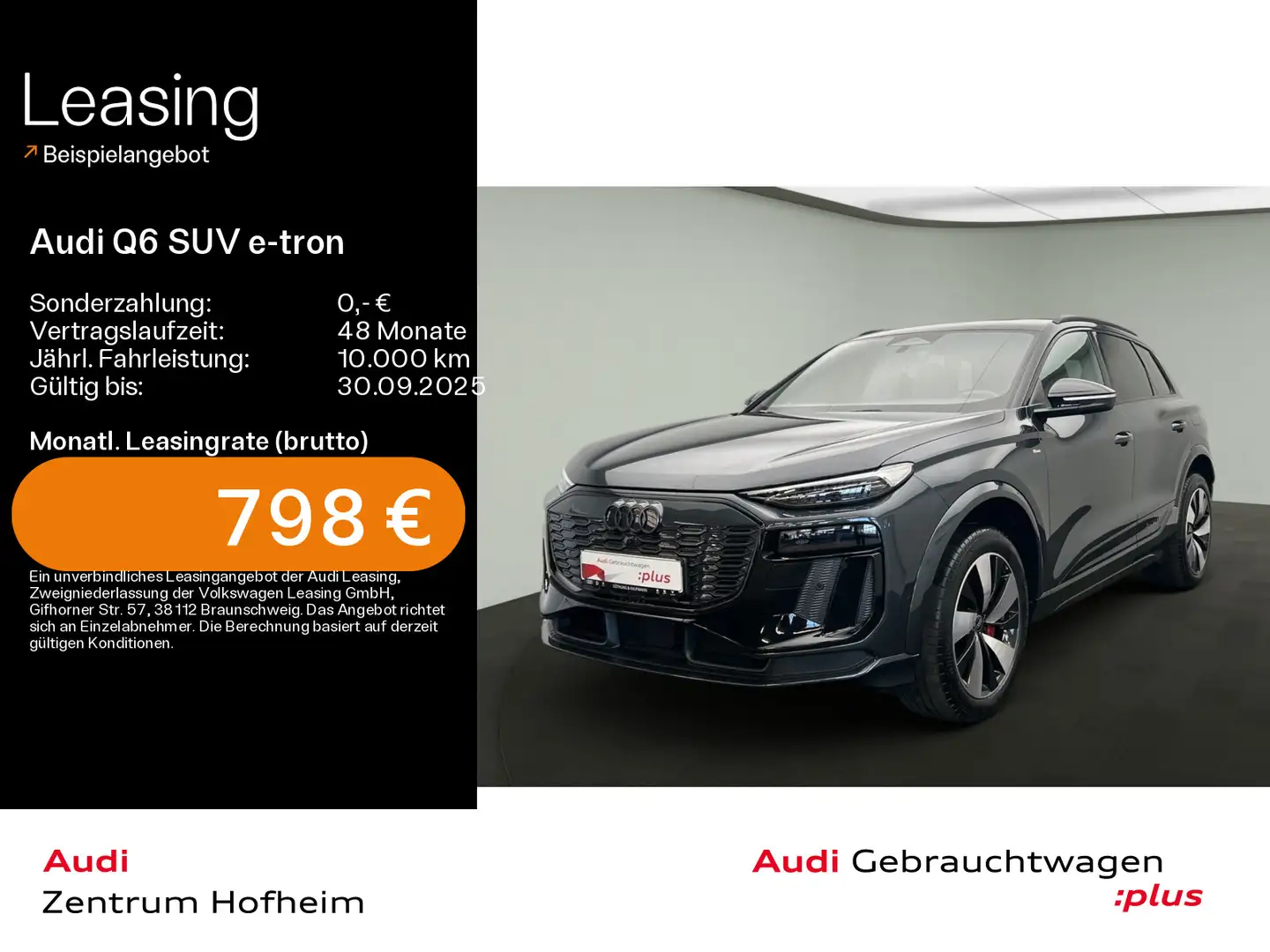 Audi Q6 55 qu S line*EUPE 102.520*Air*B&O* Grau - 1