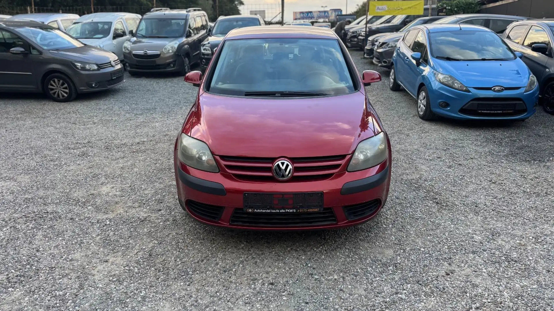 Volkswagen Golf Plus Rot - 2