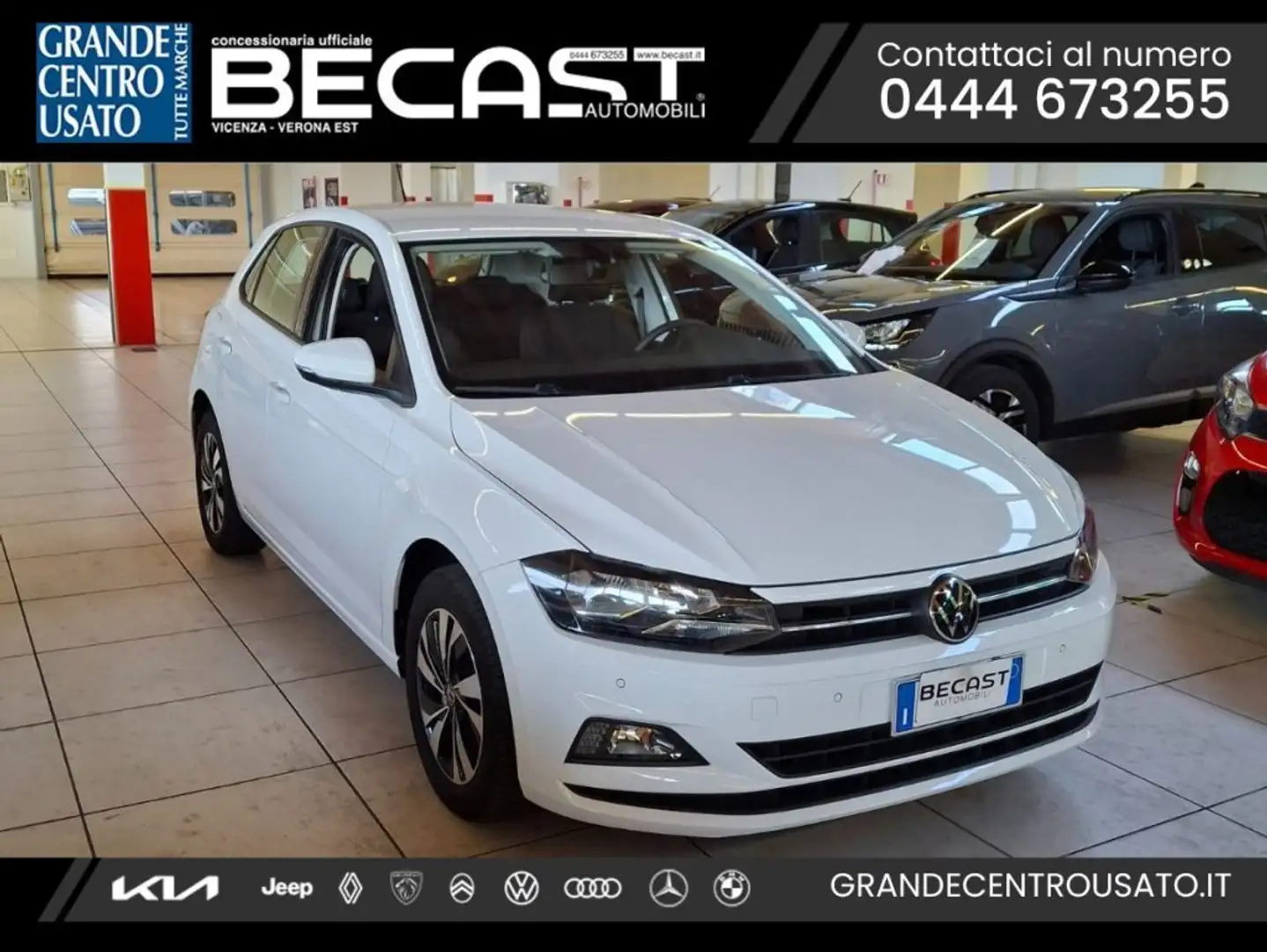 Volkswagen Polo 1.0 TSI 5p. Comfortline BlueMotion Technology Bianco - 1