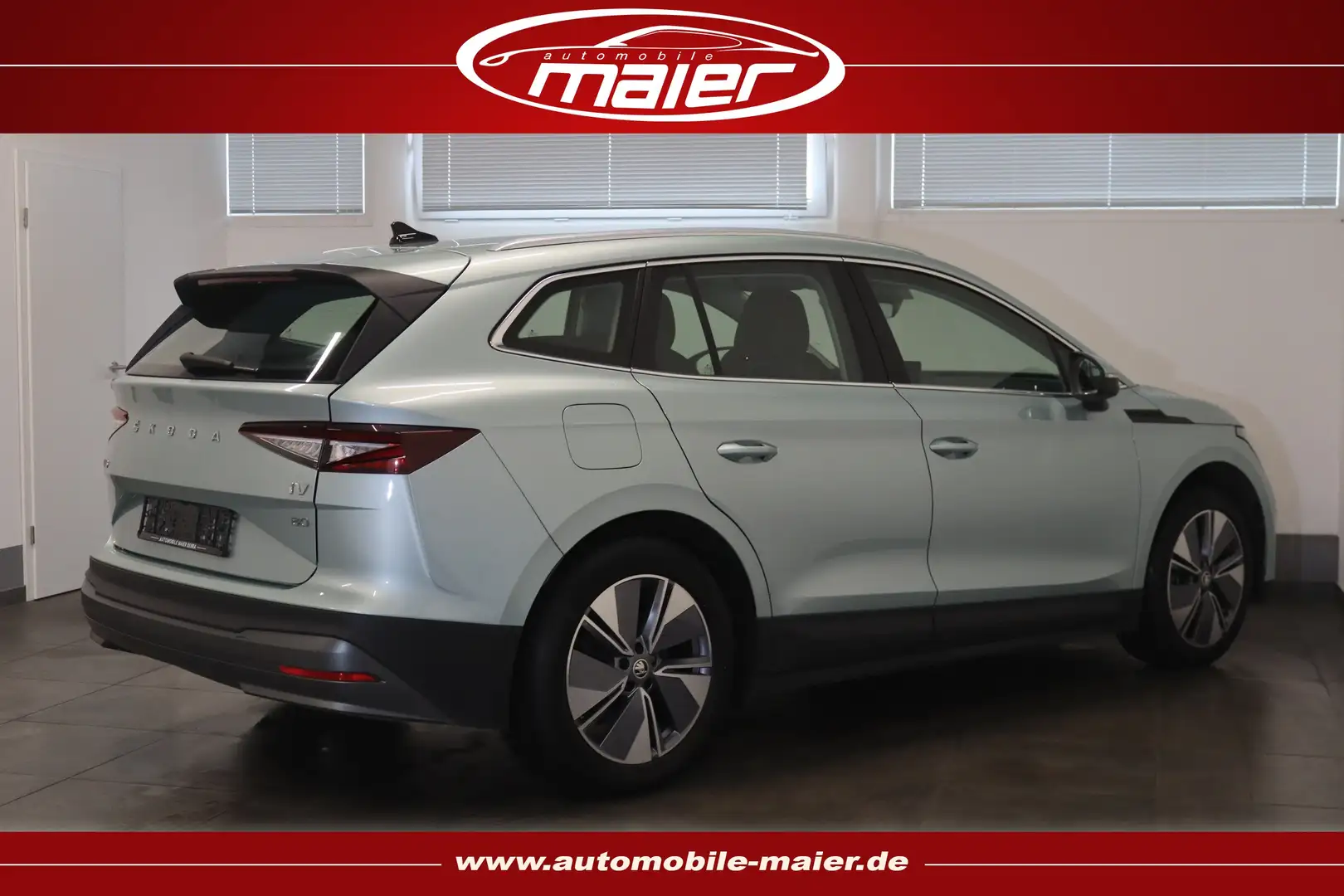 Skoda Enyaq 80 Loft-Navi-LED-PANO-ACC-AHK-CCS-VIRTUAL- Silber - 2