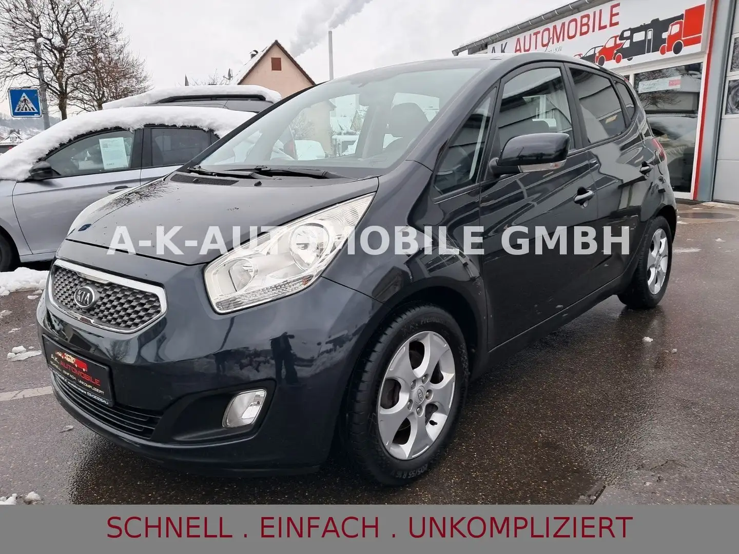 Kia Venga Spirit*AUTOMATIK*PANO*KLIMAAUTO* Schwarz - 1