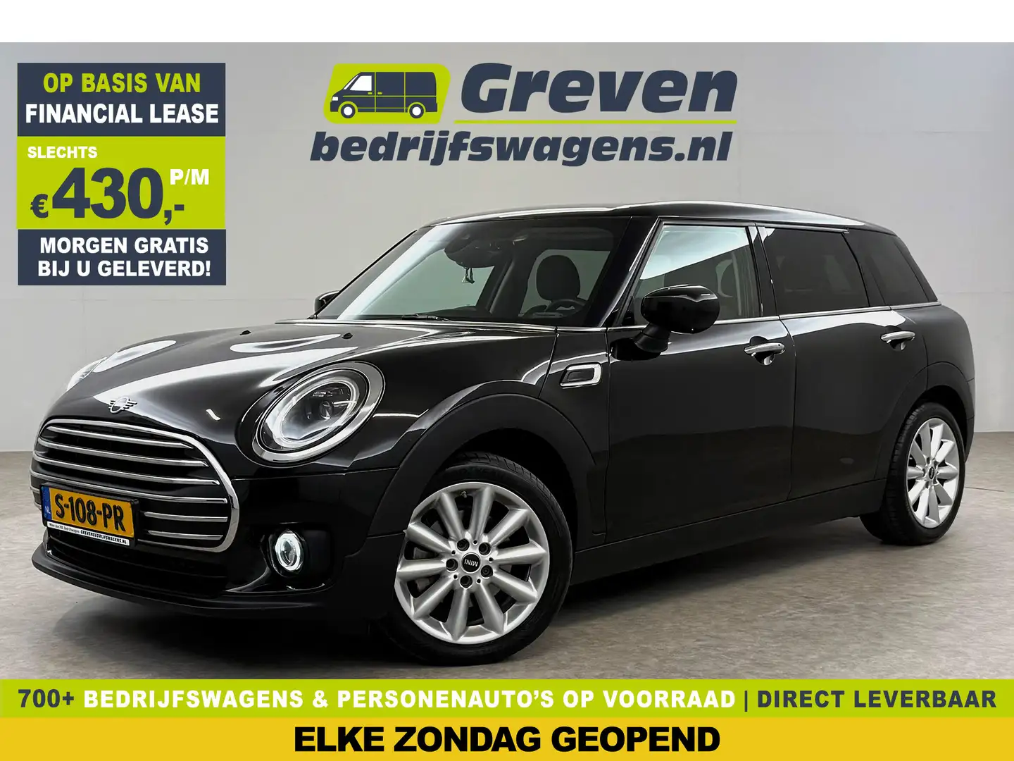 MINI Cooper Clubman 1.5 Classic | Virtual | Sfeerverl. | Camera | LED Noir - 1
