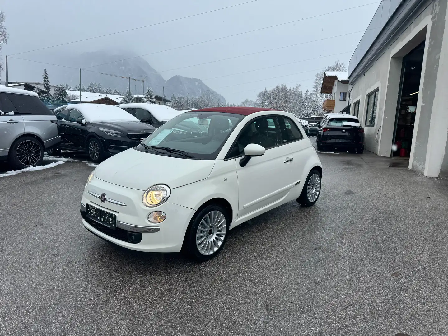 Fiat 500 Lounge Blanc - 1