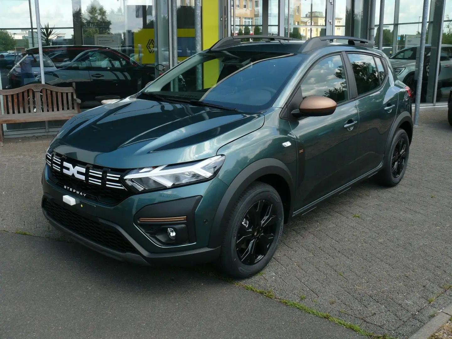 Dacia Sandero III Stepway Extreme;Klima,PDC,Kam,Sitzh, Grün - 1