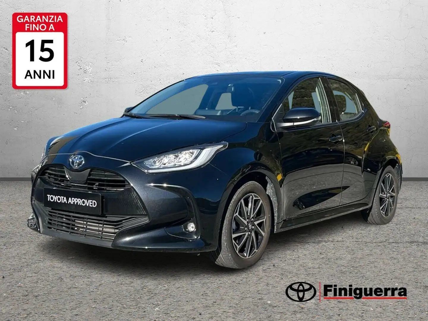Toyota Yaris Yaris 1.0 5 porte Trend Nero - 1