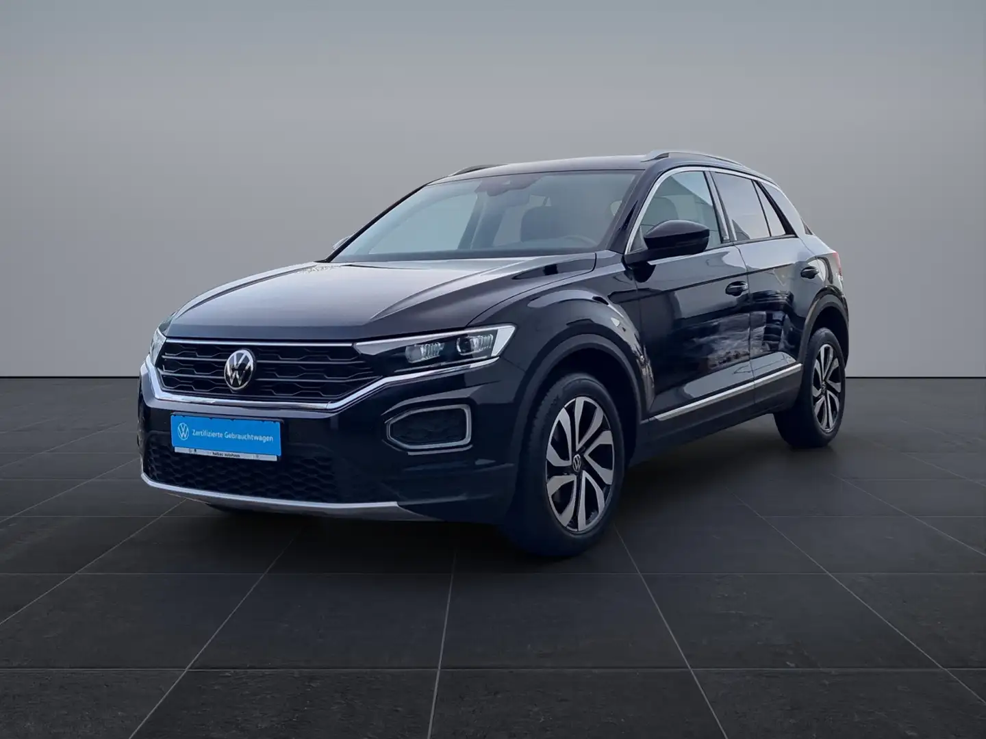 Volkswagen T-Roc 1.5 TSI DSG Active+LED+AHK+NAVI+PDC+SHZ+ACC Schwarz - 2