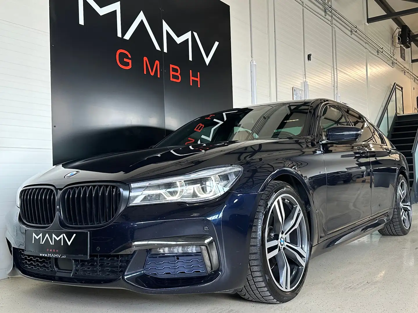 BMW 740 d G11 xDrive M-Sportpaket Top Ausstattung Tausch F Zwart - 1