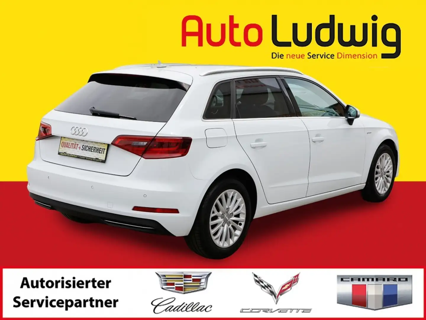 Audi A3 SB 1,4 TFSI g-tron Intense S-tronic*NAVI*LEDER*... Blanc - 2