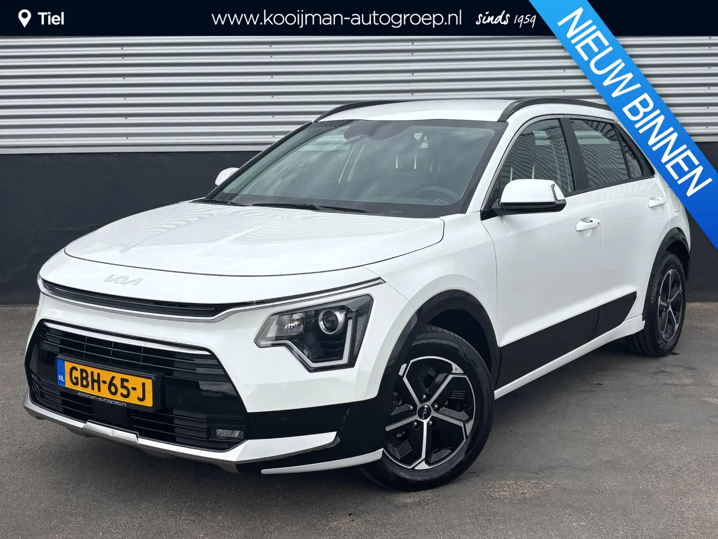 Kia Niro 1.6 GDi Hybrid DynamicLine Navigatie, Parkeersenso Wit - 1