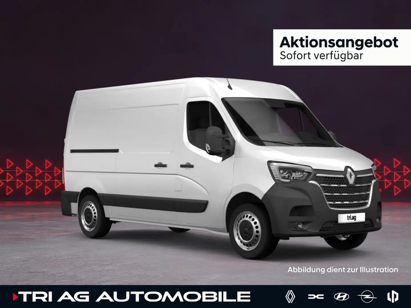 Renault Master FWD Kasten Advance L2H2 3,5t Blue dCi 130 Weiß - 1