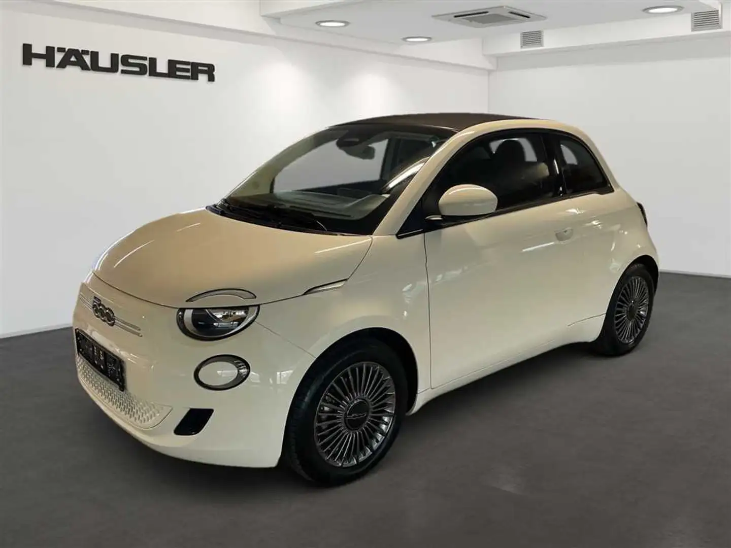 Fiat 500e Cabrio Icon Einparkhilfe Navi Tempomat Sitzheizung Blanc - 1