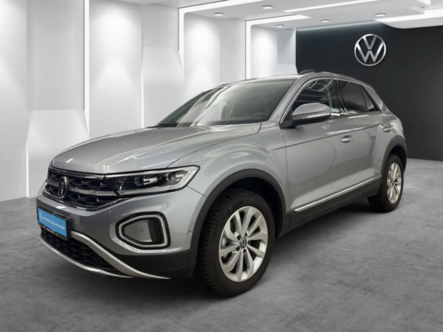 Volkswagen T-Roc 1.5 TSI Style BUSINESS AHK MATRIX KAMERA Silber - 2