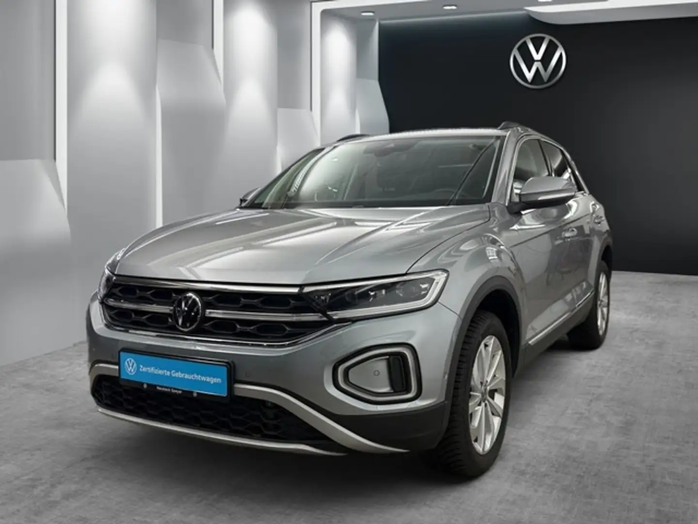 Volkswagen T-Roc 1.5 TSI Style BUSINESS AHK MATRIX KAMERA Silber - 1