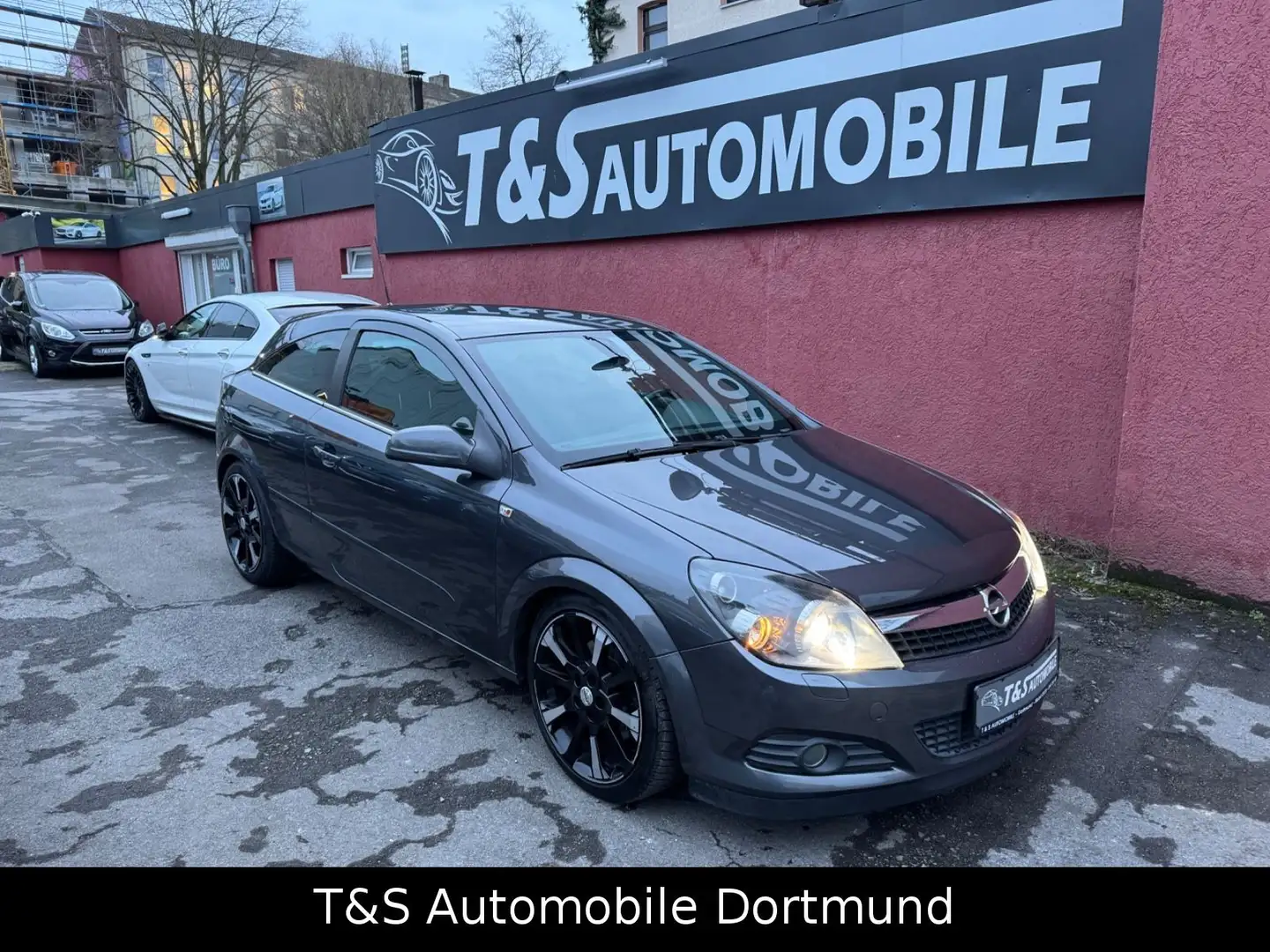 Opel Astra H GTC 2.0 16V Turbo Sport Gris - 1