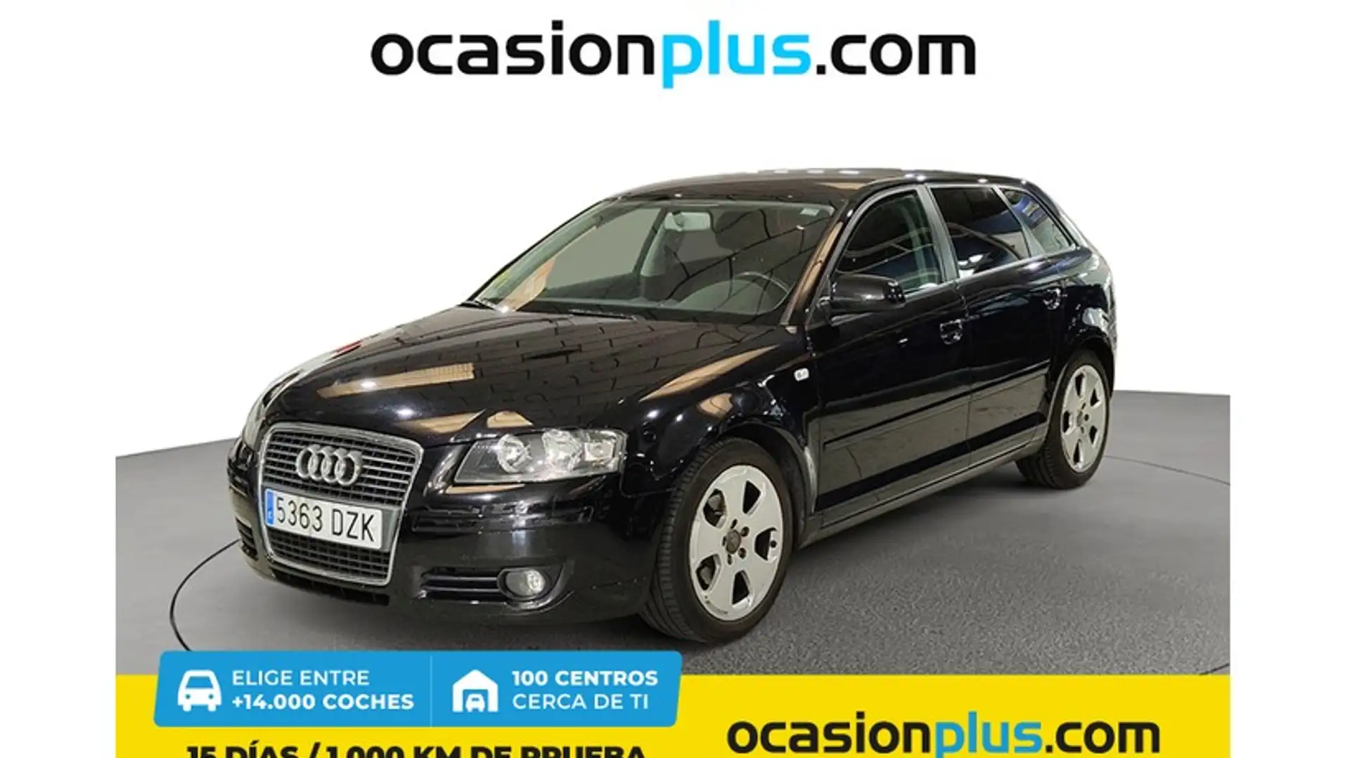 Audi A3 Sportback 1.9TDI Ambition Negro - 1