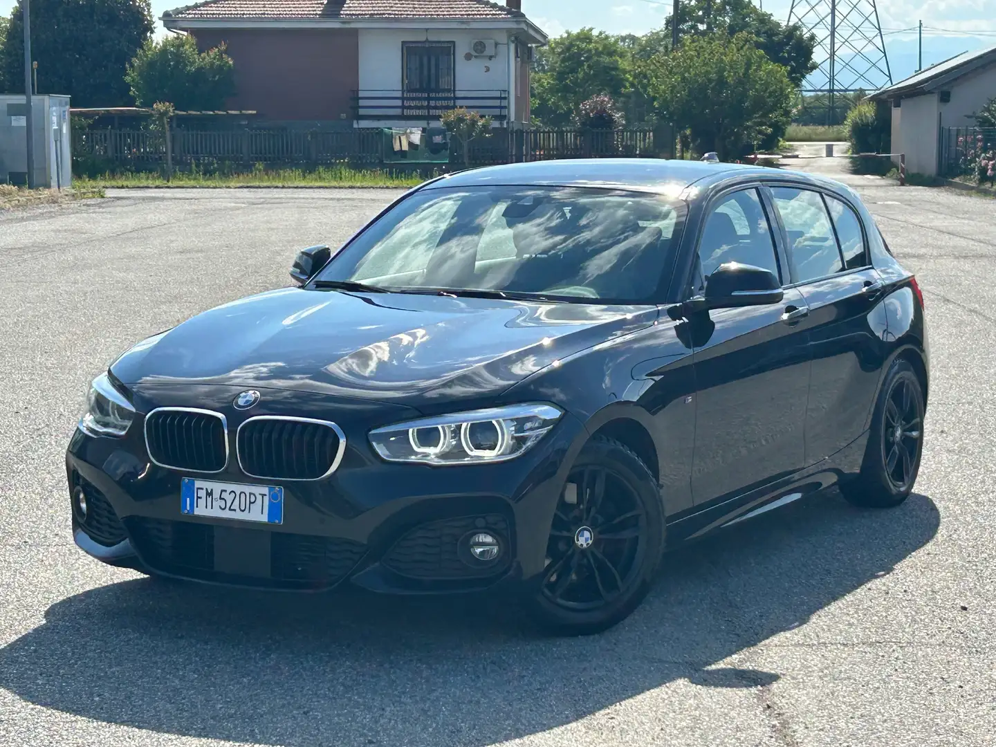 BMW 125 125d Msport 5p auto Negru - 1