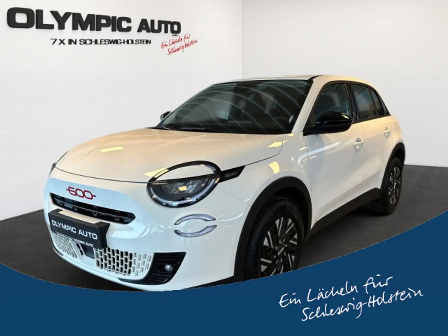 Fiat 54kWh Red  LED PDC KLIMAAT CARPLAY 11KW OBC Alb - 1