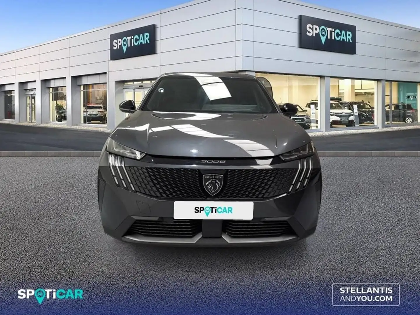 Peugeot 3008 1.2 107KW eDCS6 Allure Gris - 2