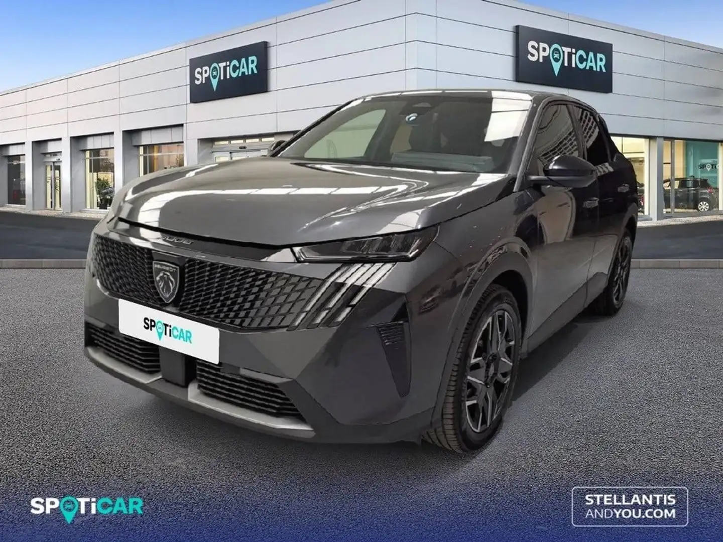 Peugeot 3008 1.2 107KW eDCS6 Allure Gris - 1