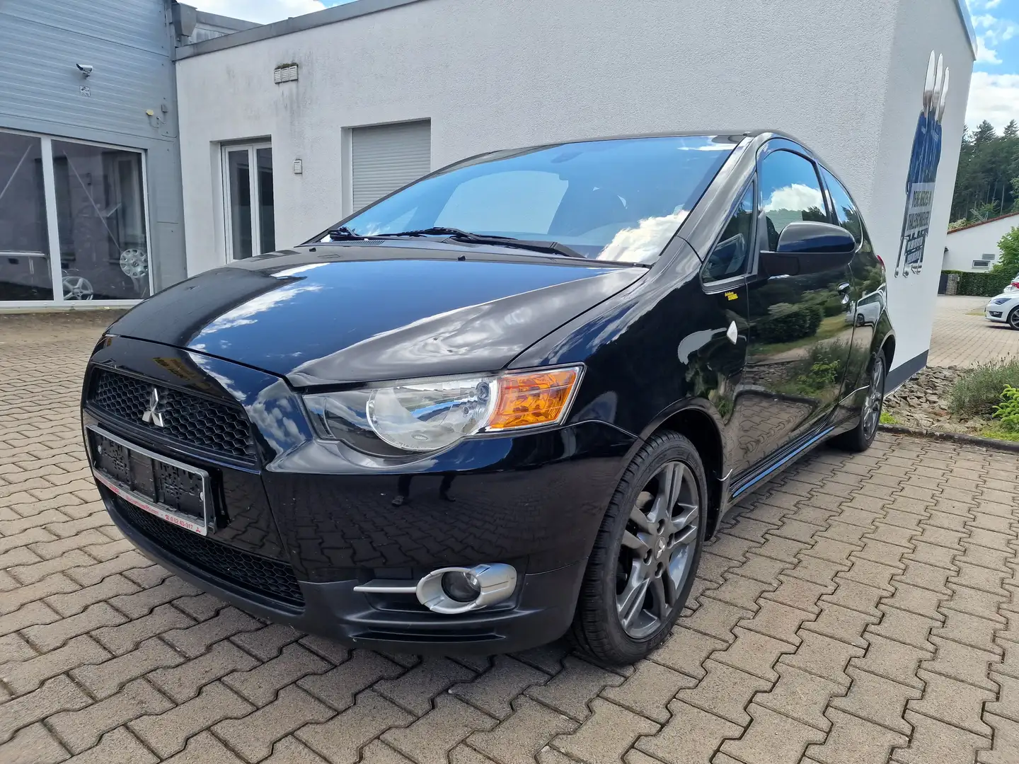 Mitsubishi Colt Athletic-16"ALU-AHK-Shzg-SCHECKHEFT-1.Hd Negru - 2
