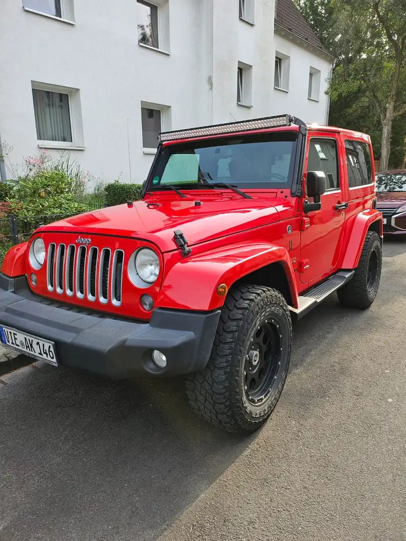 Jeep Wrangler Wrangler Hard-Top 2.8 CRD Automatik Sahara Rot - 2
