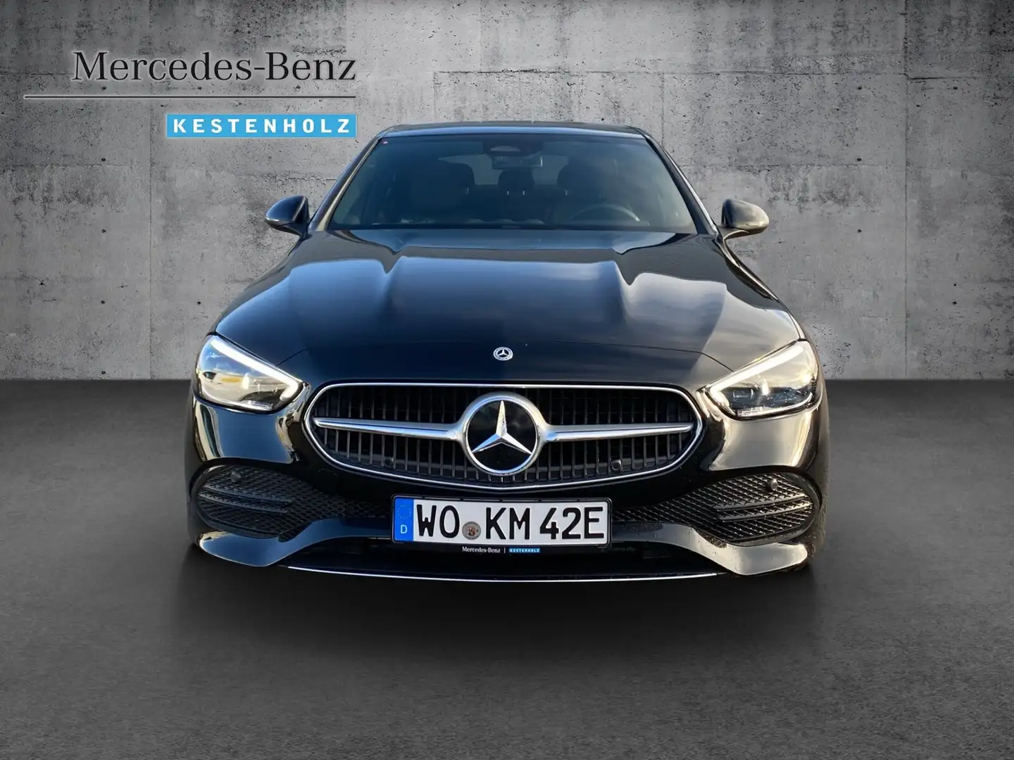 Mercedes-Benz C 300 C 300 de 4M AVANTGARDE+PANO+MEMORY+KAMERA+AHK+ Schwarz - 2