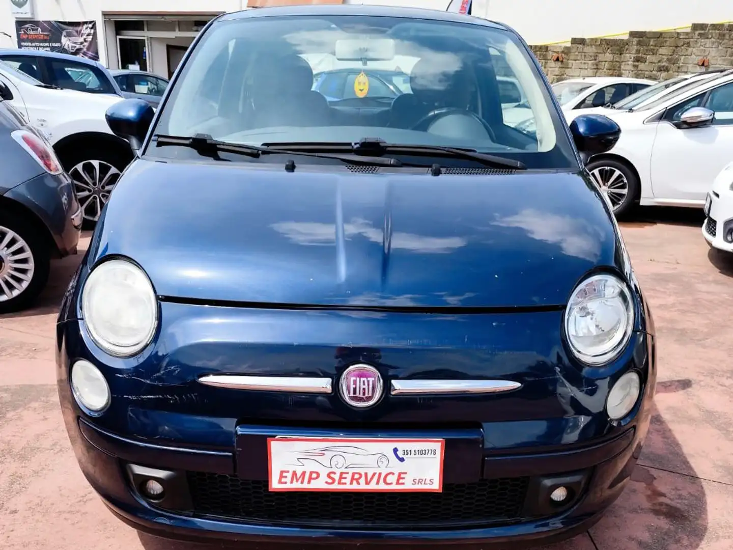 Fiat 500 1.4 16v Sport 100cv GPL Bleu - 2