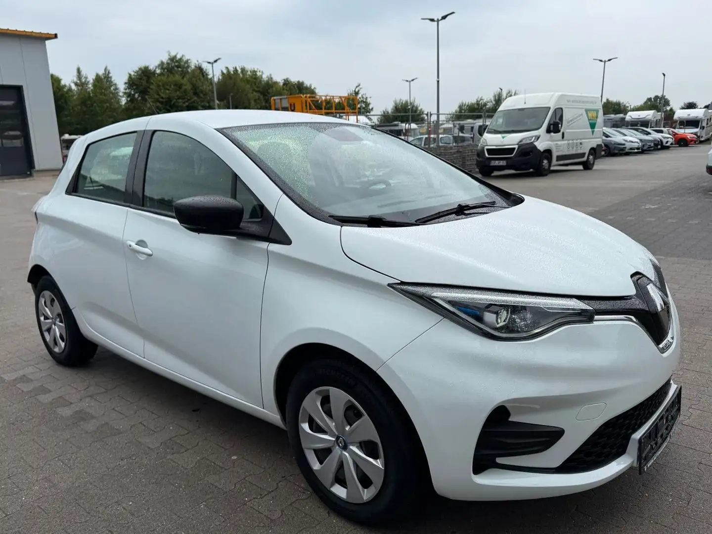 Renault ZOE Life R110 / Z.E. 50 Batteriemiete | KLIMA Blanc - 1