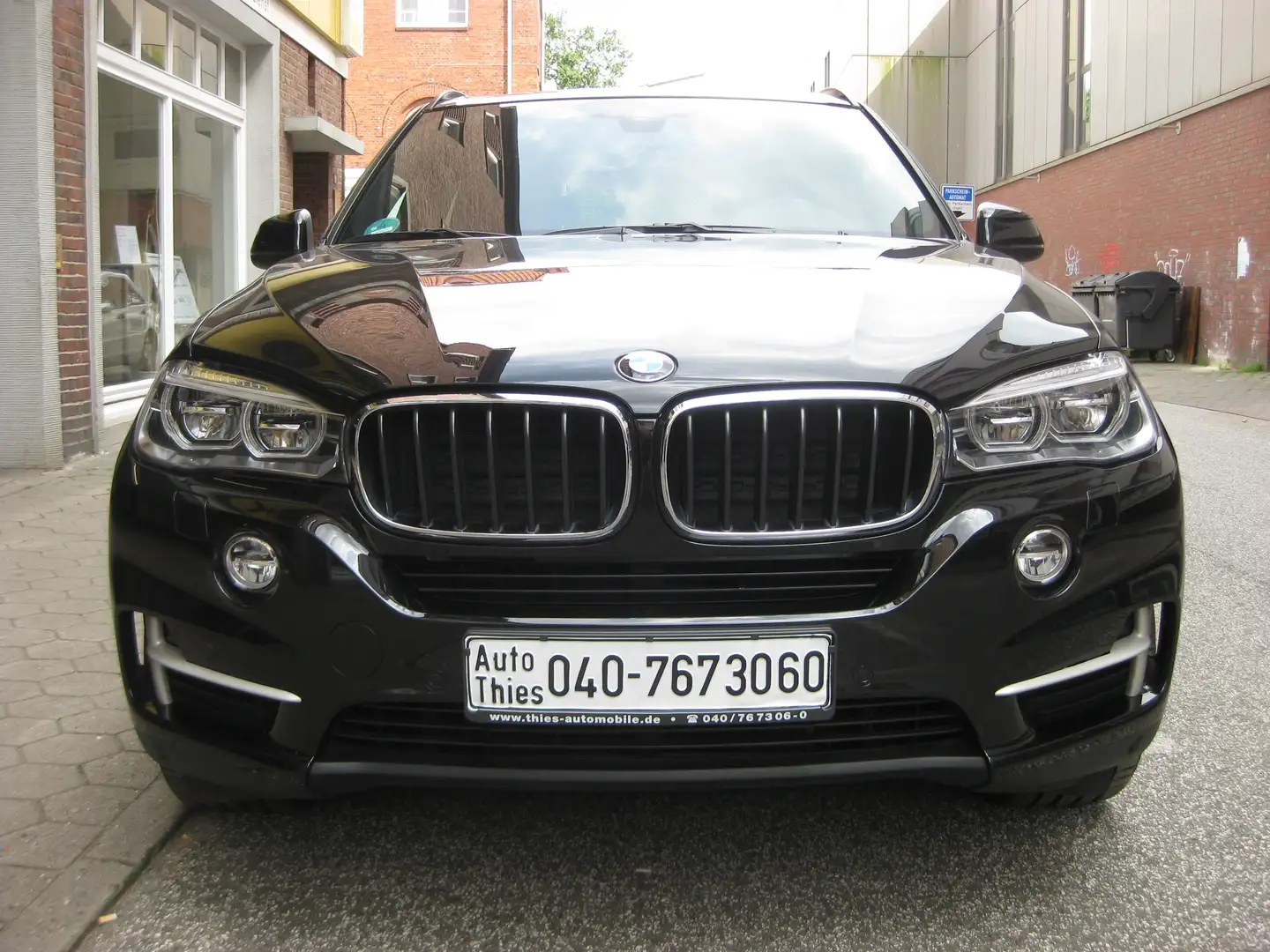BMW X5 xDrive35i 1.Hd. eGSD scheckheftgefl. NR Schwarz - 1
