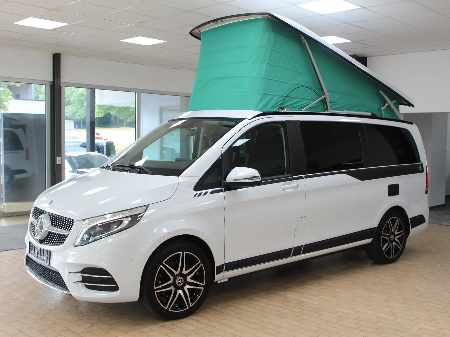 Mercedes-Benz Marco Polo V 300 ArtVenture 4-Matic Küche Easy-Up 6-Sitzer Blanc - 2