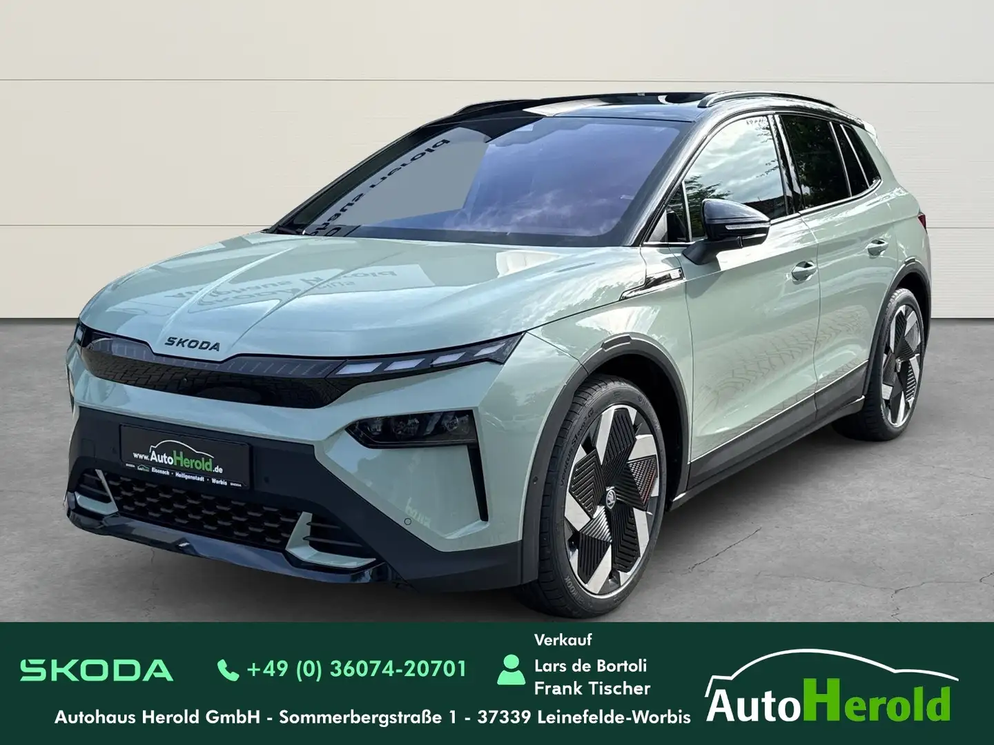 Skoda Elroq 85 First Edition II. 210 kW 1-Gang-Automatik Verde - 1