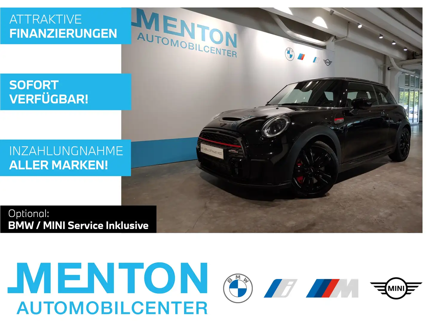 MINI John Cooper Works LED/Navi/Tempomat/Shz/DAB Zwart - 1