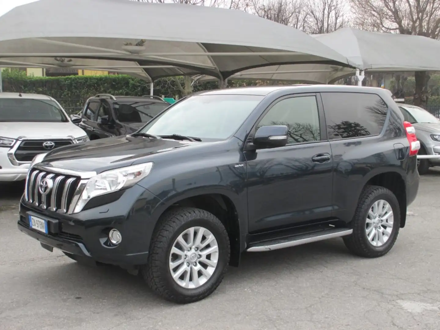 Toyota Land Cruiser 3.0 D4-D A/T 3 porte Lounge+ GANCIO TRAINO Albastru - 1
