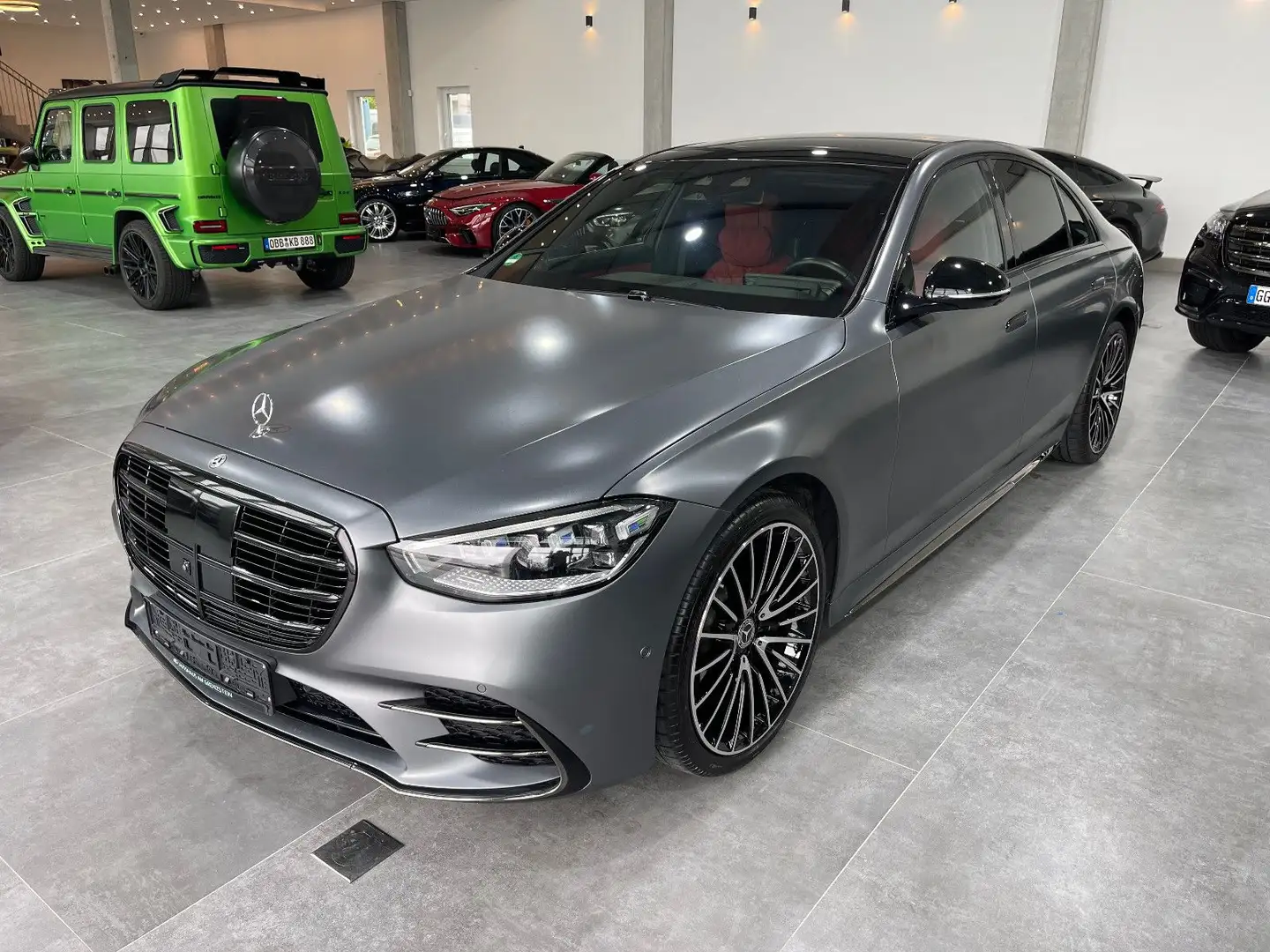Mercedes-Benz S 400 d 4Matic *AMG*SelenitMagno*4D*21Zoll* Gris - 1