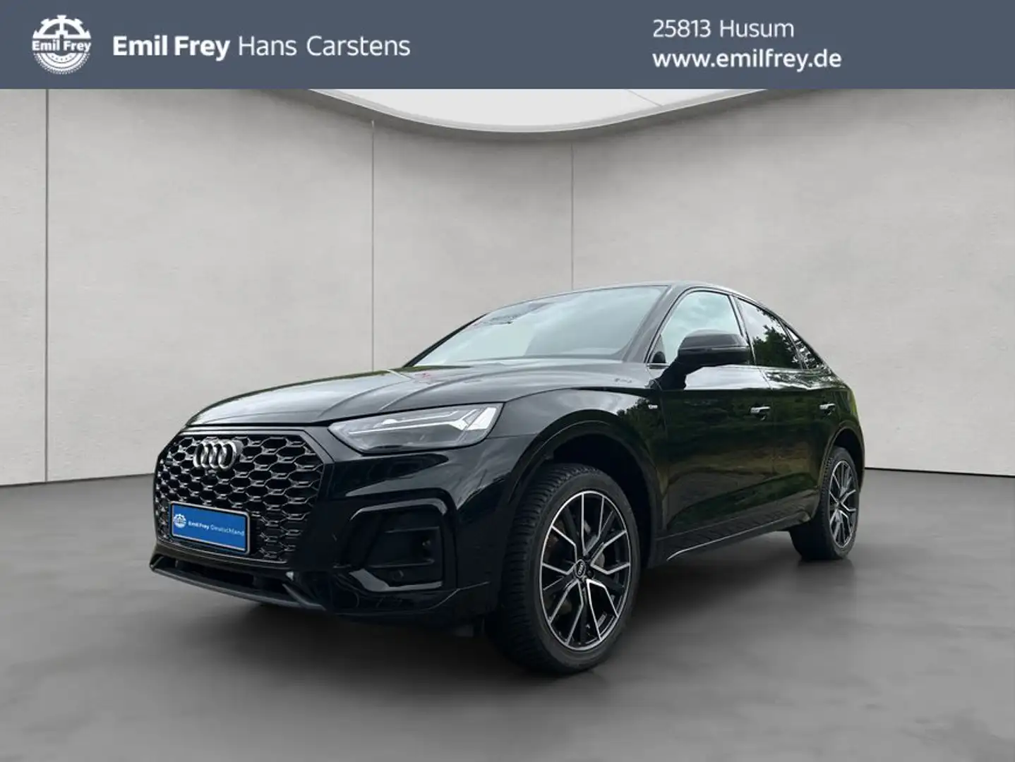 Audi Q5 40 TDI Sportback quattro S tronic S line AHK Nero - 1