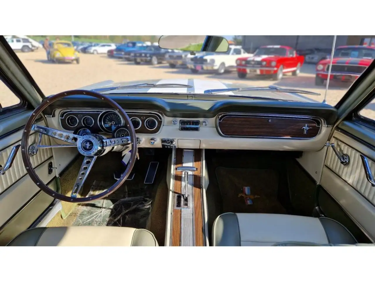 Ford Mustang 289 CI V8 CHAMPAGNE 1965, foto 5